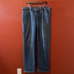 DriFire Men’s Cat2 FR Blue Denim Flame Resistant Workwear Straight Leg Jeans